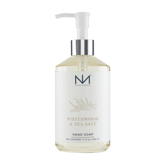 Whitewood & Sea Salt Hand Soap by Niven Morgan