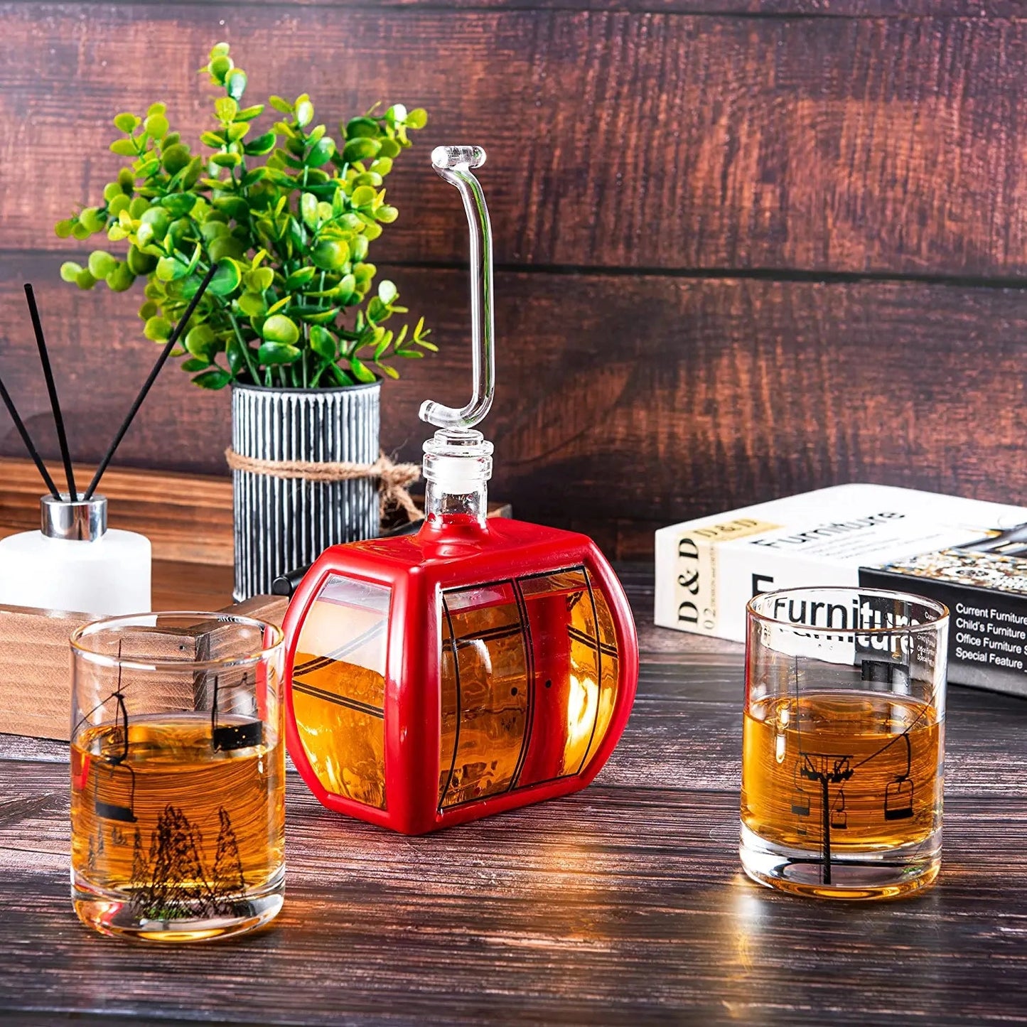 Gondola Decanter + Glass Set by The Wine Savant