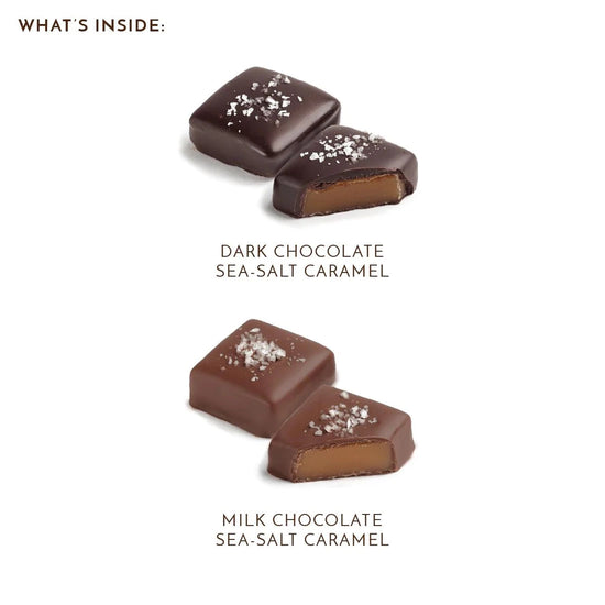 Premium 5pc Caramel Box by Ethel M Chocolates