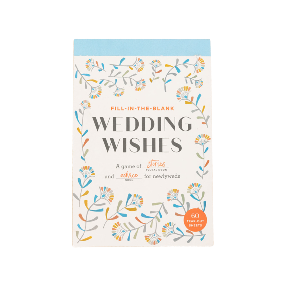 Fill-In-The-Blank Wedding Wishes