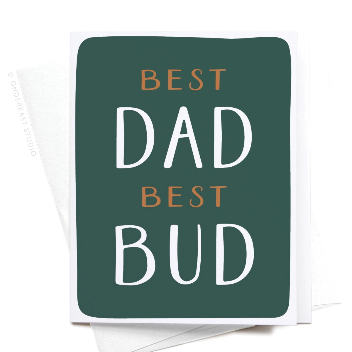 Best Dad Best Bud Card