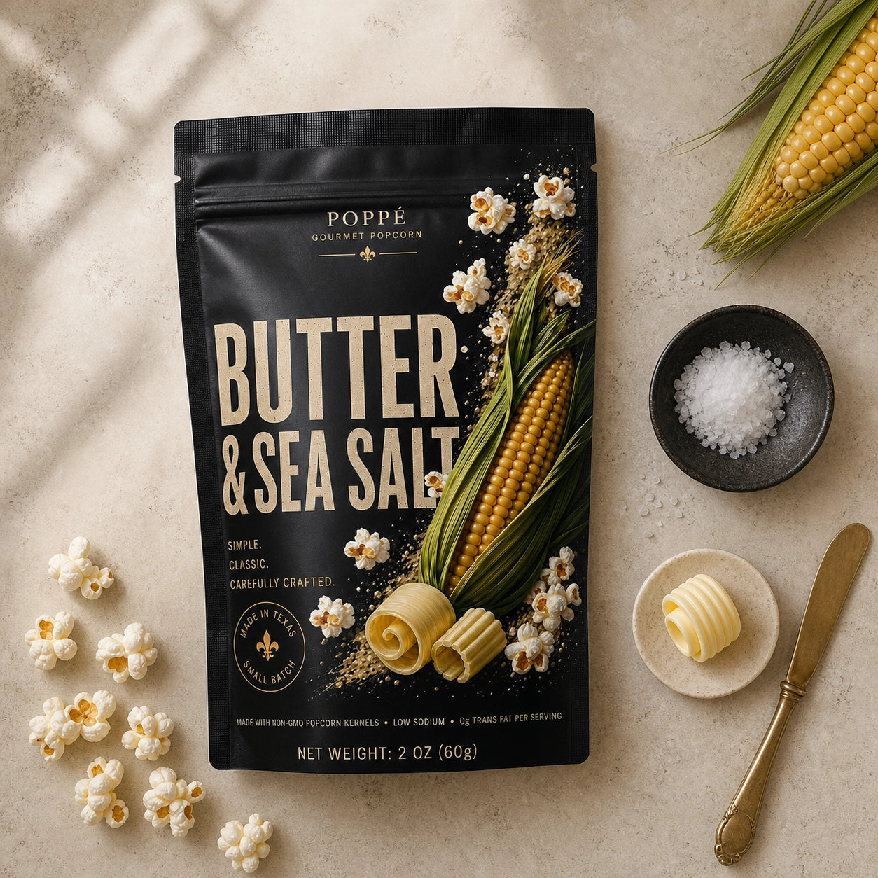 Butter & Sea Salt Gourmet Popcorn