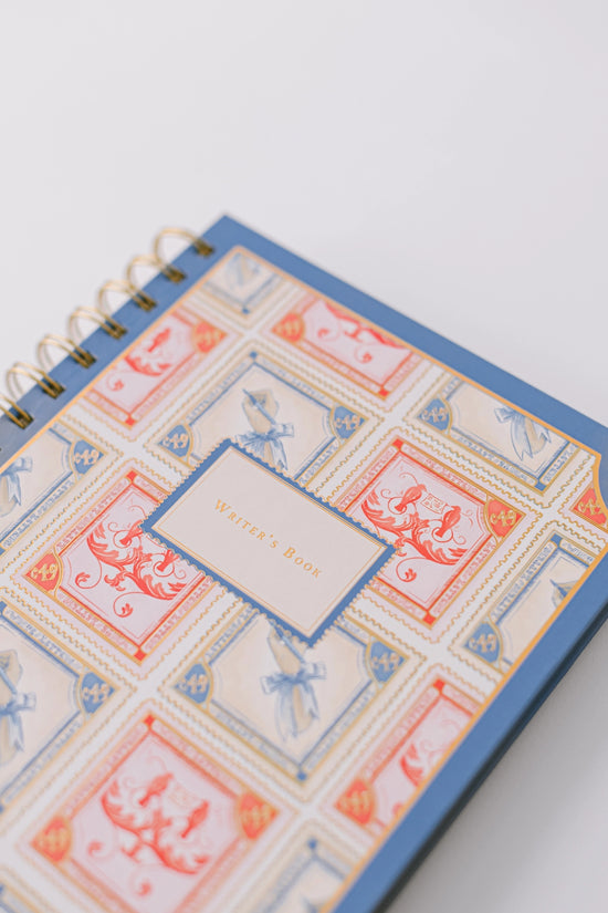 Stamp Pattern Writer's Notebook by Good JuJu Ink