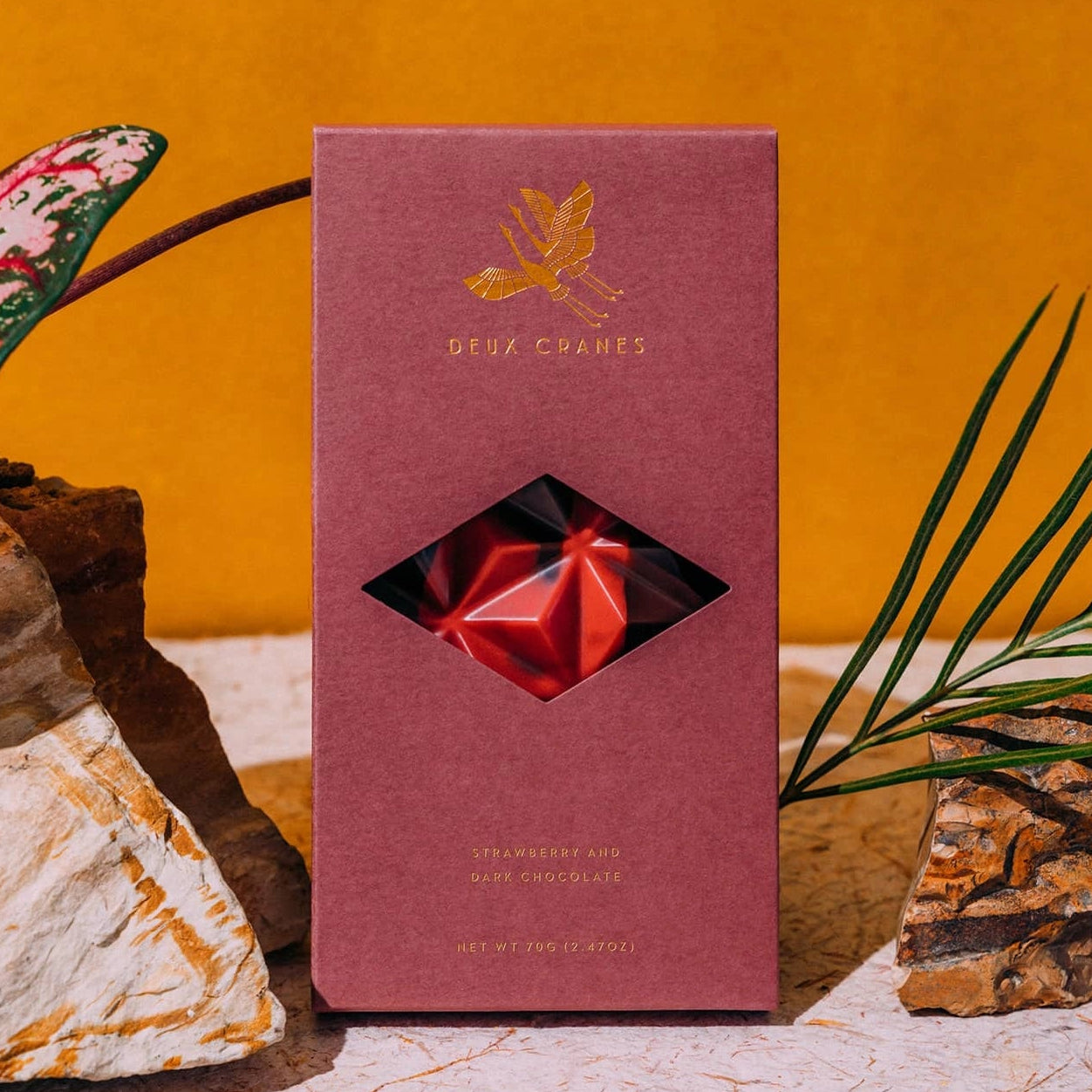 Strawberry Dark Chocolate Bar