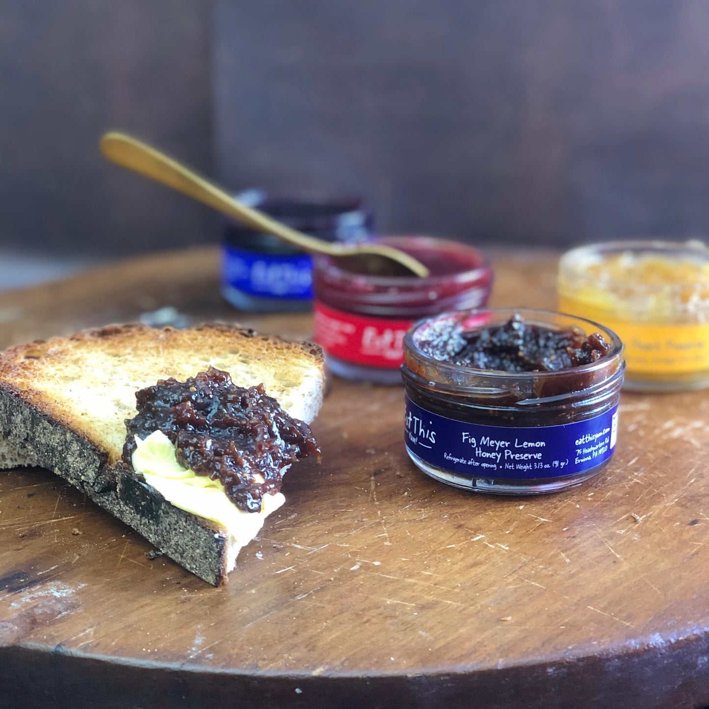 Fig Meyer Lemon Honey Preserve