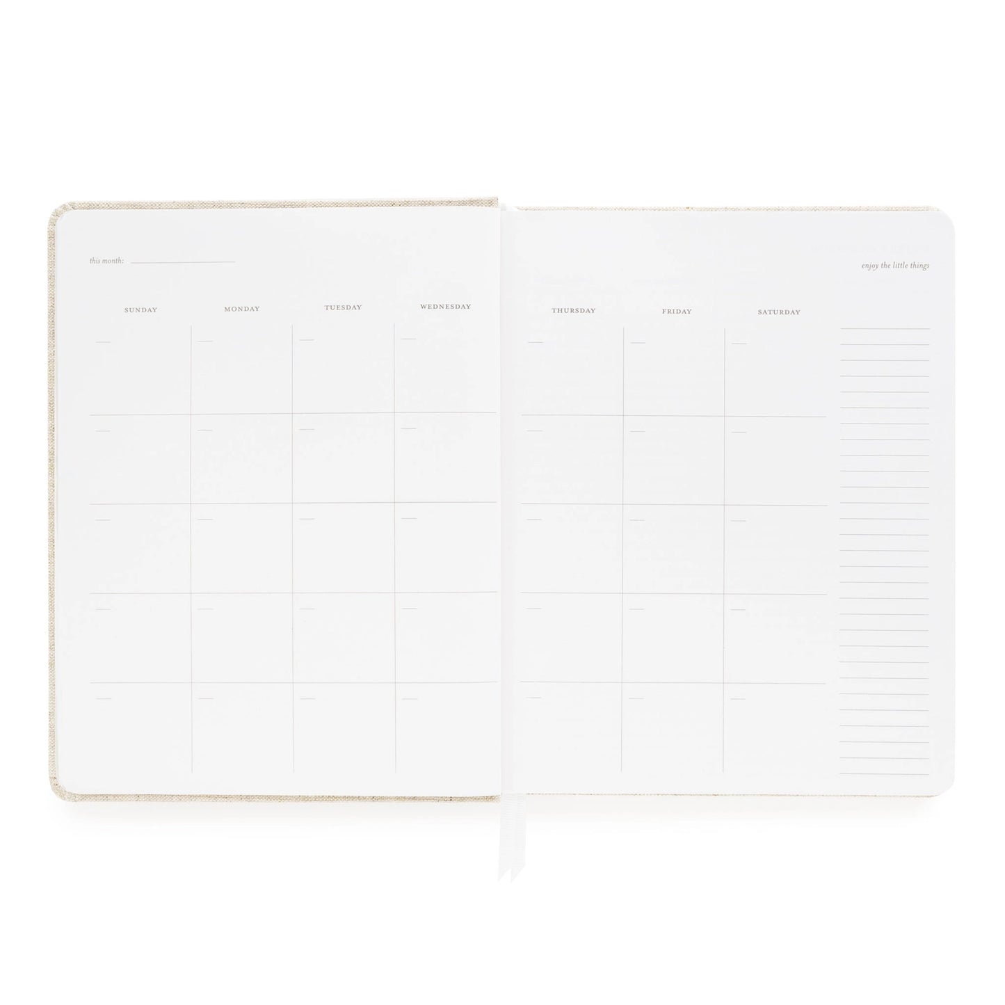 Sugar Paper Weekly Undated Planner