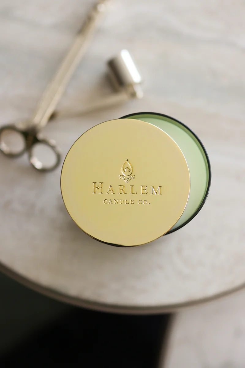 Harlem Candle Co. Gold Candle Lid