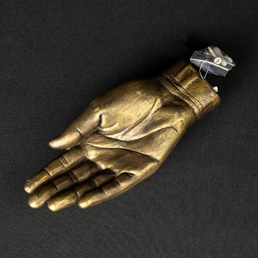 Gilded Hand Sculpture Wall Decor