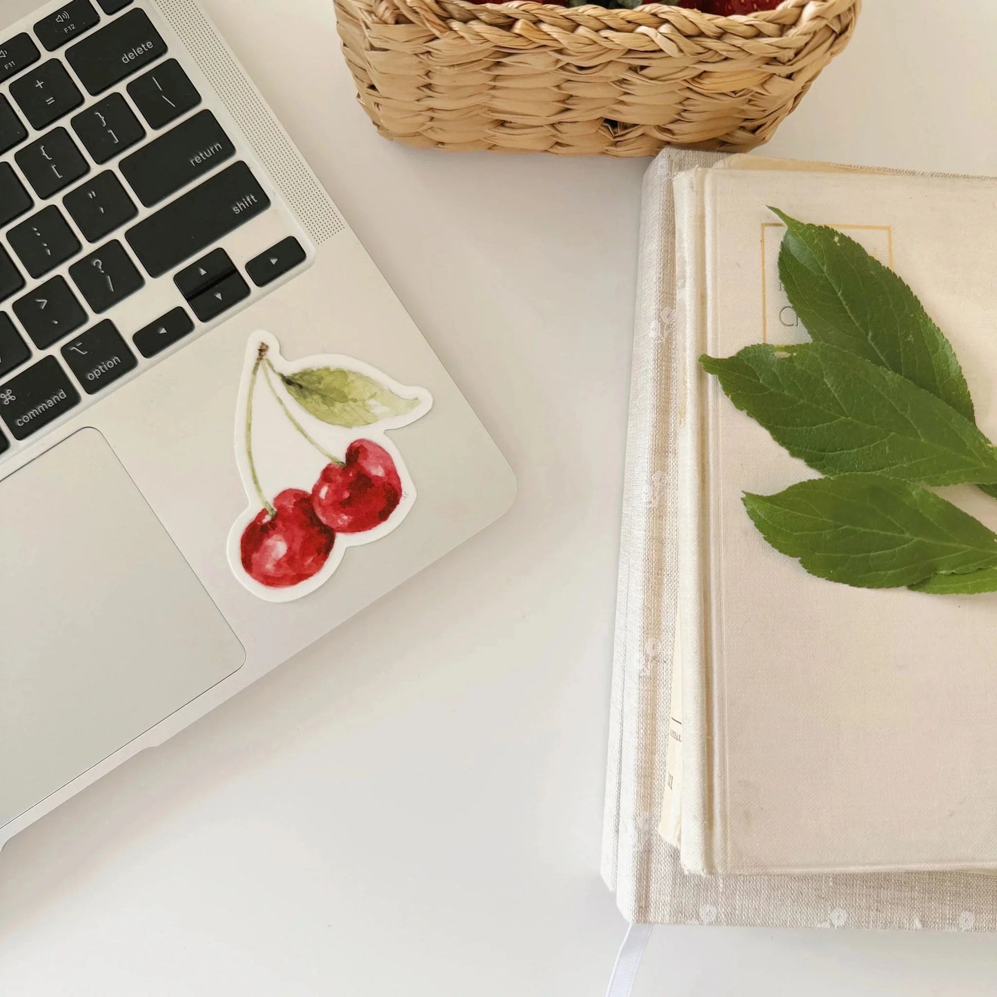 Cherry Vinyl Sticker