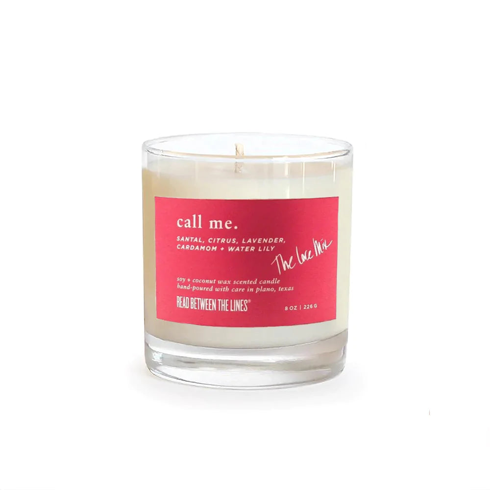 Call Me: The Love Mix Candle