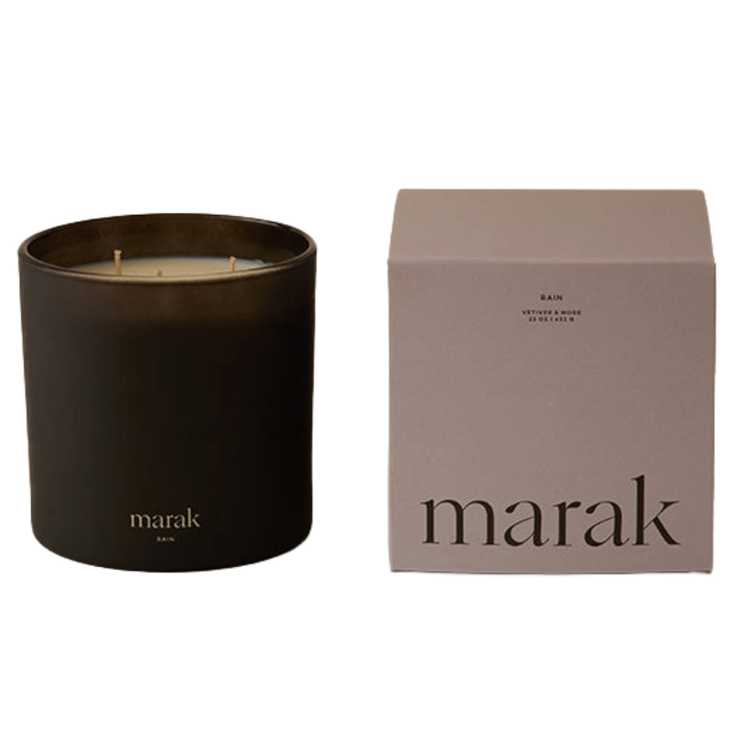 Rain: Vetiver & Moss 3-Wick Candle