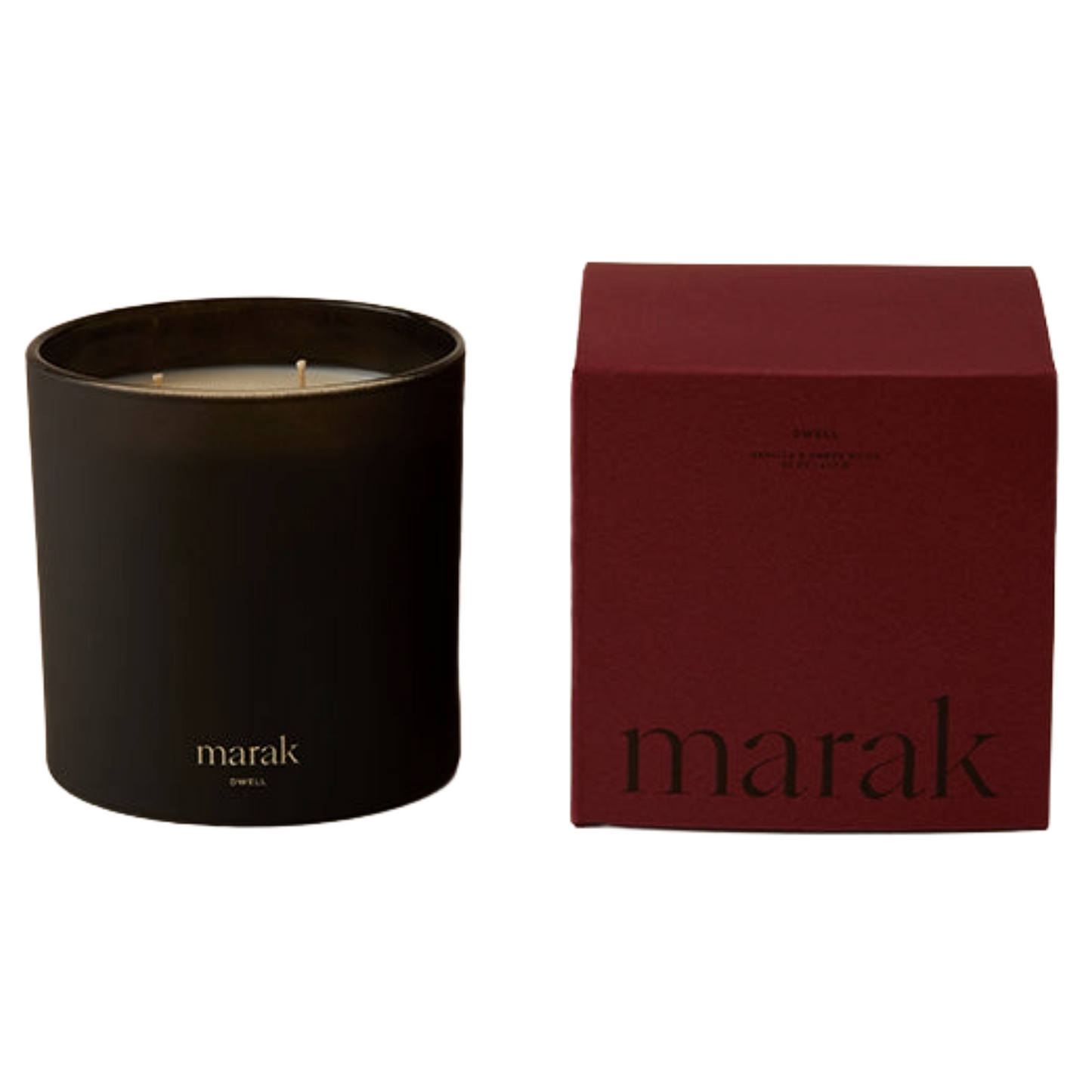 Dwell: Vanilla & Amberwood 3-Wick Candle