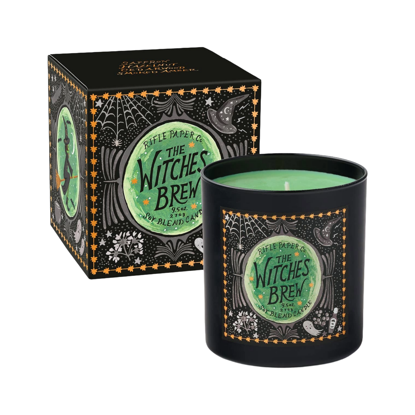 Rifle Paper Co. Witches Brew Glass Candle