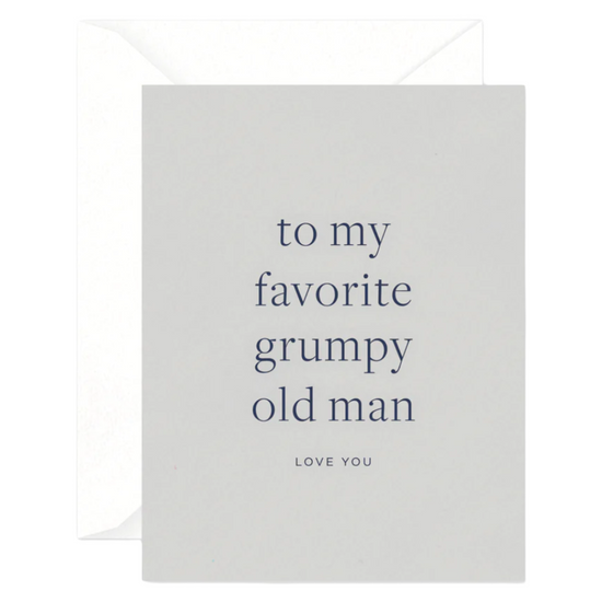 Grumpy Old Man Card by Smitten On Paper