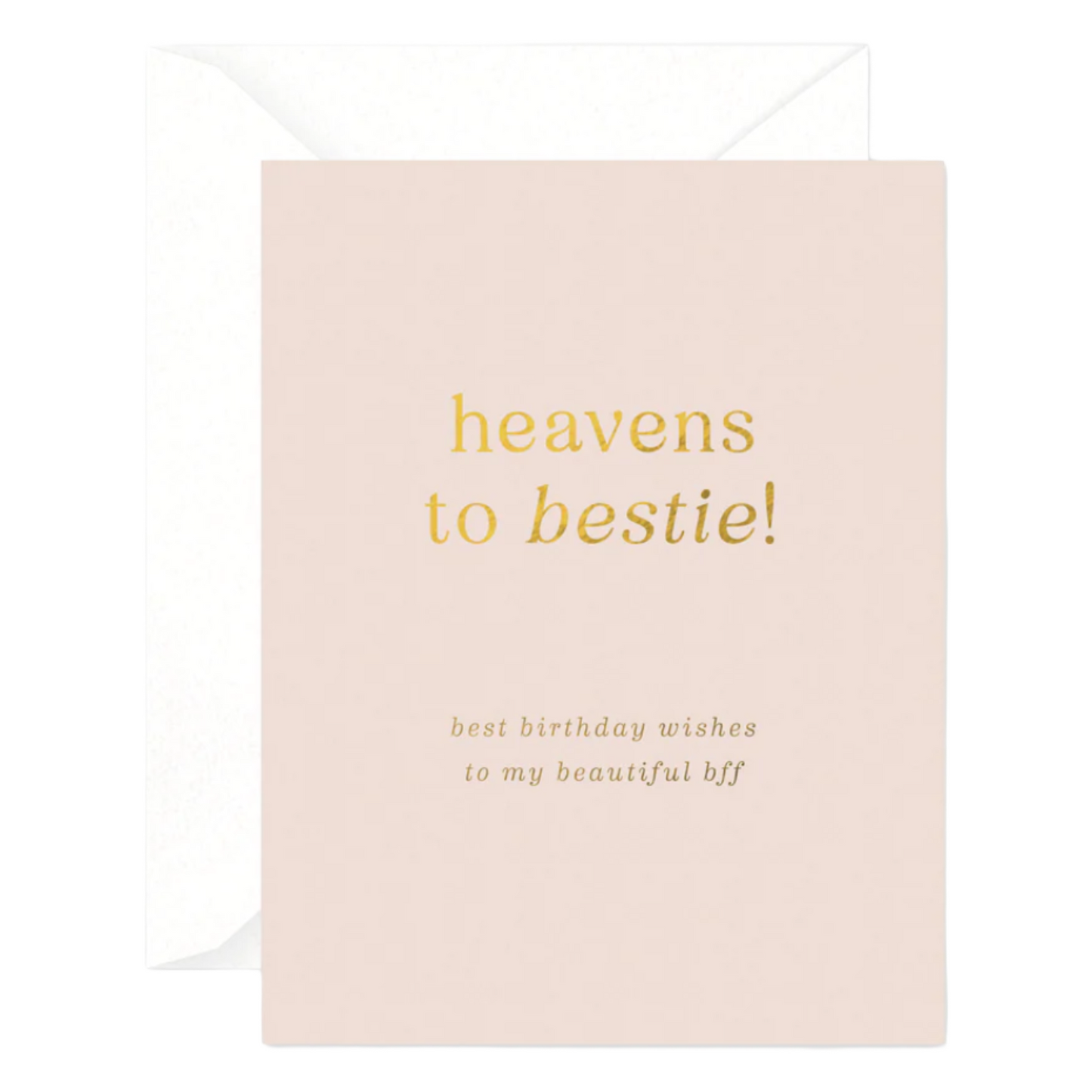 Heavens to Bestie Card by Smitten On Paper