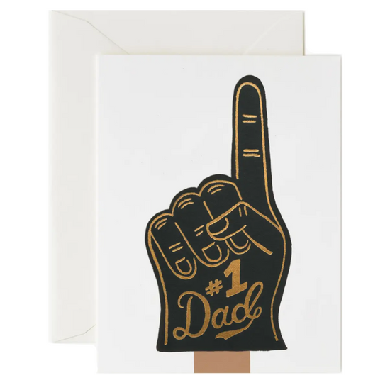 #1 Dad Card by Rifle Paper Co.