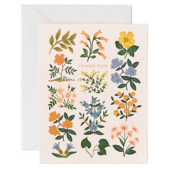 Wildwood Thank You Card by Rifle Paper Co.
