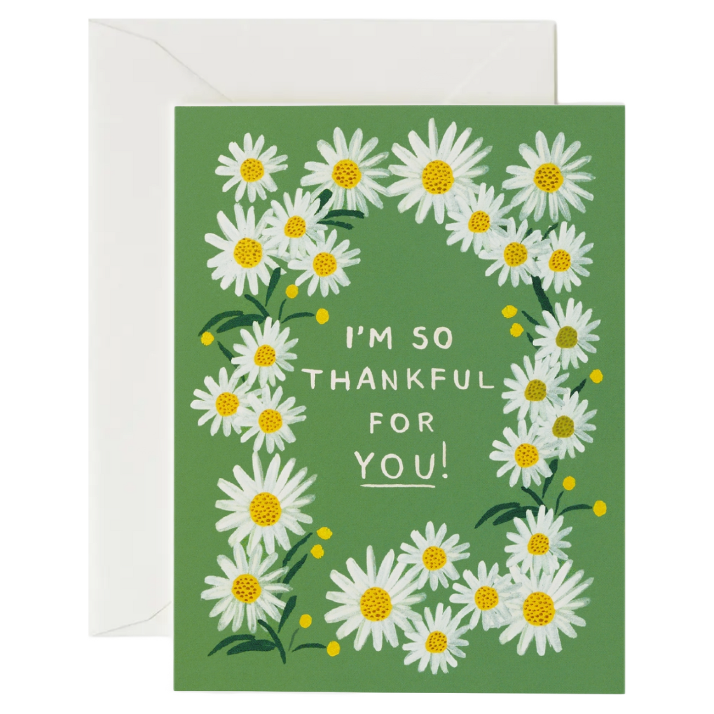 Daisies Thankful Card by Rifle Paper Co.