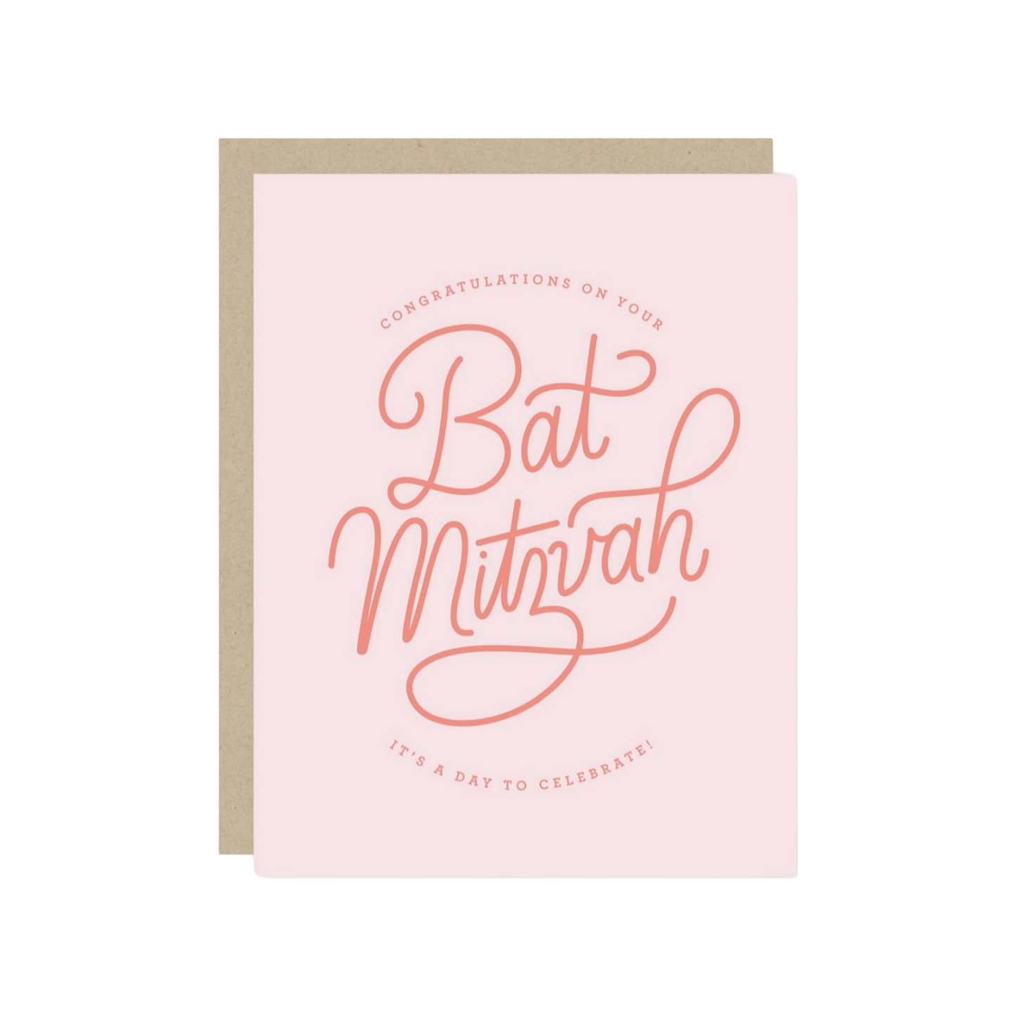 Congrats Bat Mitzvah Card by 2021 Co. 