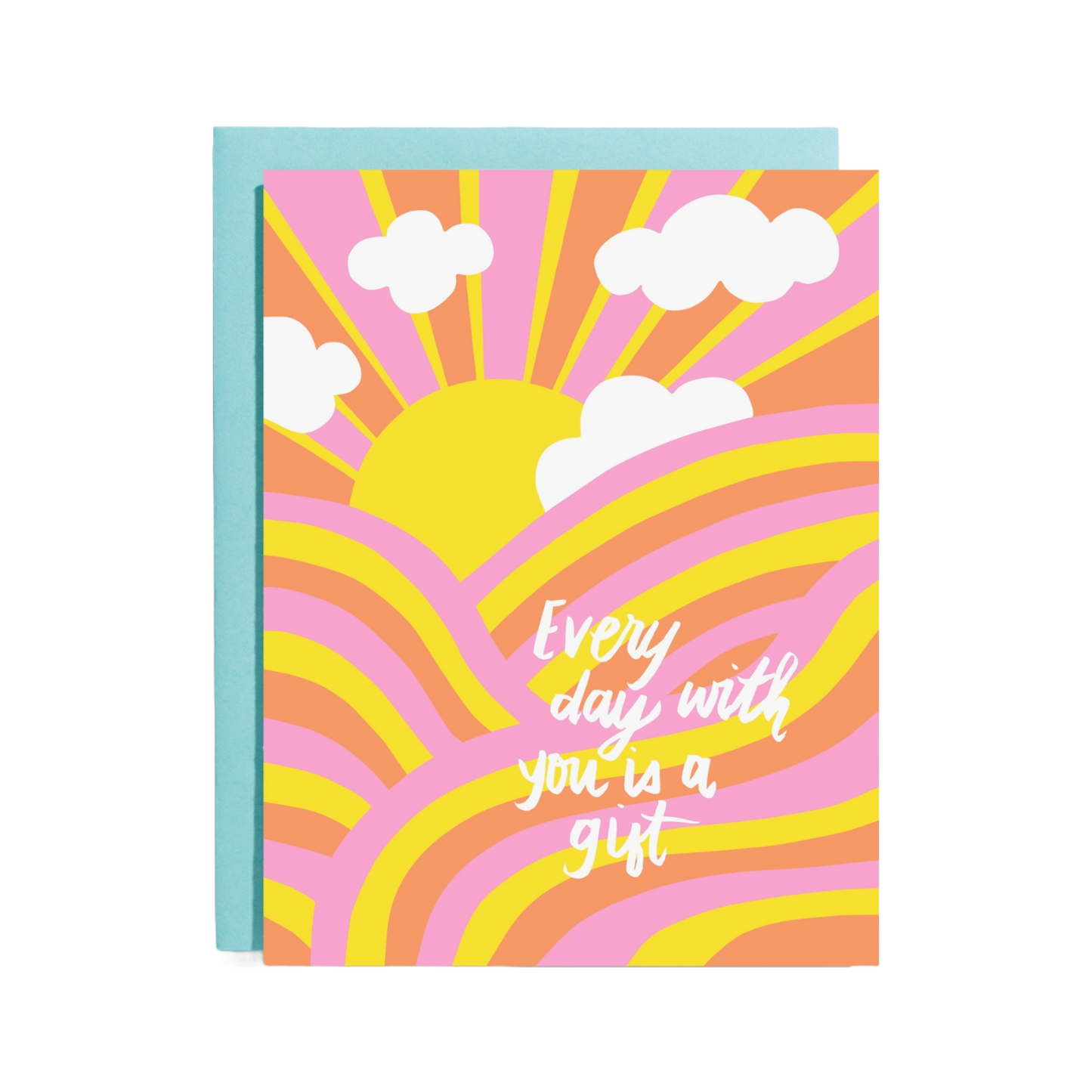 Every Day With You Card by Shorthand Press