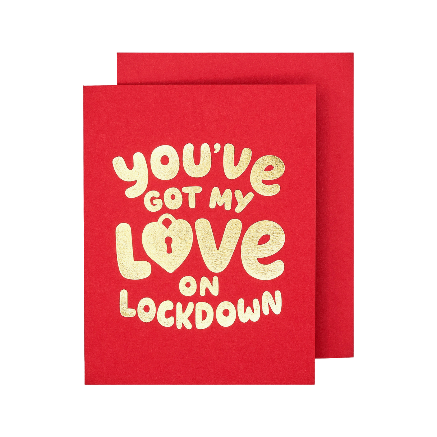 Love On Lockdown Card by The Social Type 