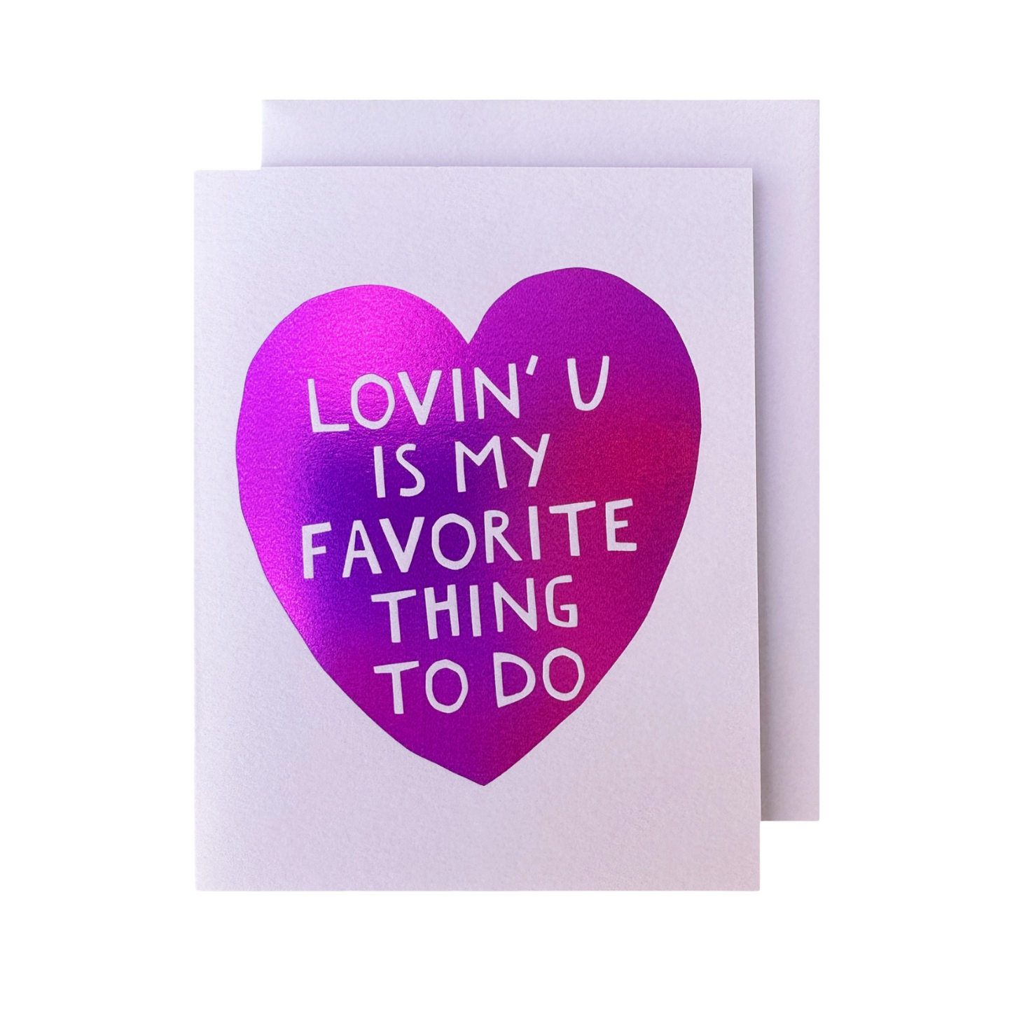 Lovin' You Card by The Social Type 