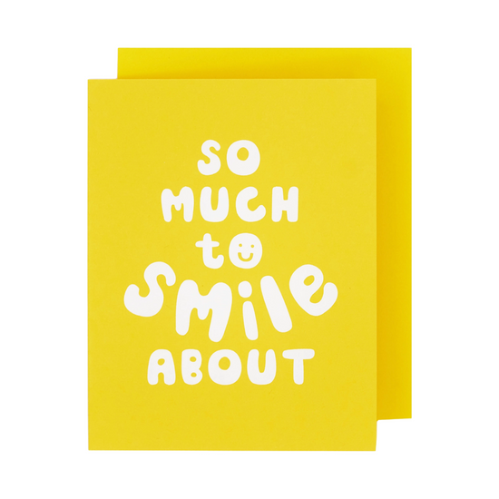 So Much To Smile About Card by The Social Type 