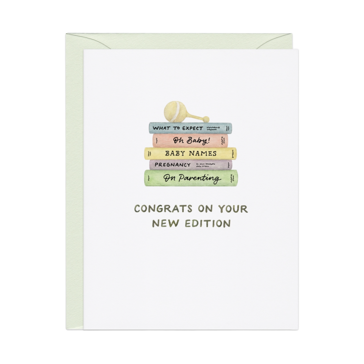 New Edition Baby Card by Amy Zhang