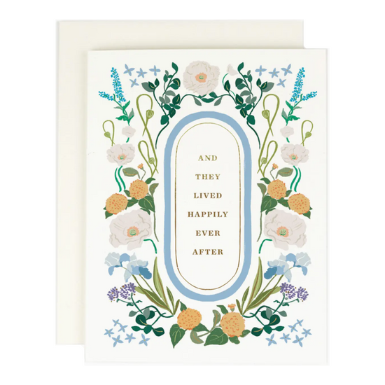 Happily Wedding Card by Amy Heitman