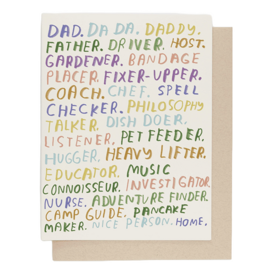 Dad You're All That Card by People I've Loved