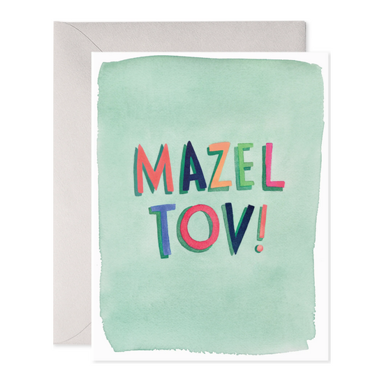 Mazel Tov Card by E. Frances Paper