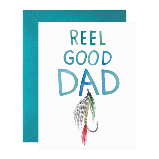 Reel Good Dad Card by E. Frances Paper