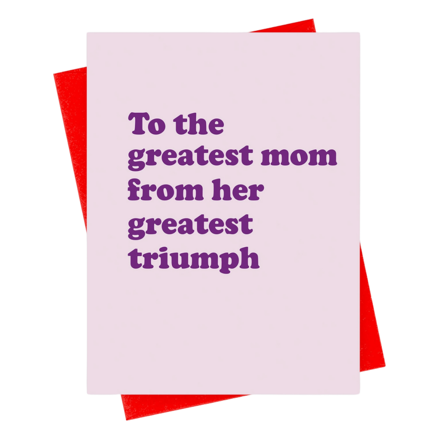 Triumph Mother's Day Card by xou