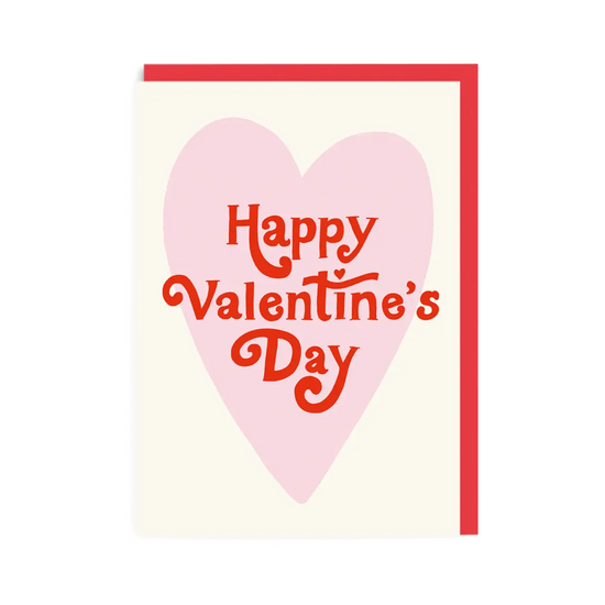 Retro Valentine's Day Card by Ohh Deer