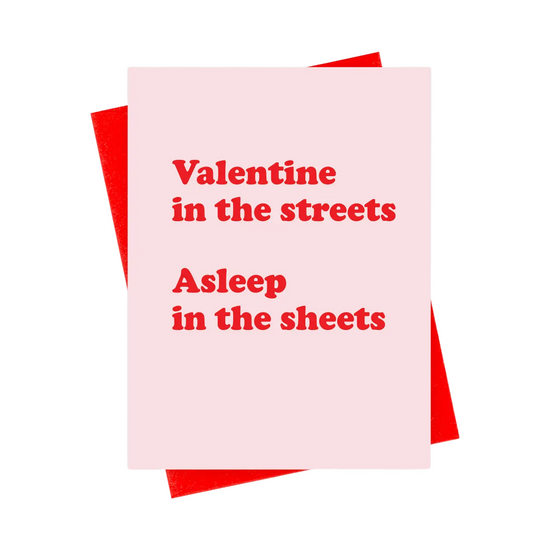 Valentine Asleep Card by xou