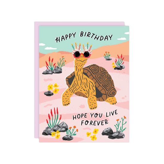 Birthday Tortoise Card by Party Of One