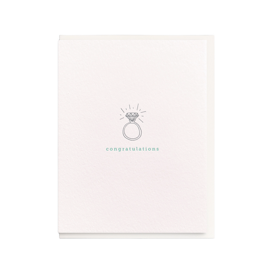 Congratulations Ring Card by Dahlia Press