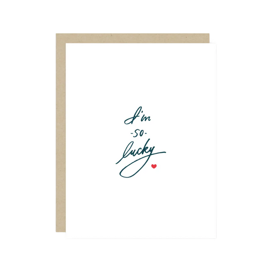 I'm So Lucky Card by 2021 Co.