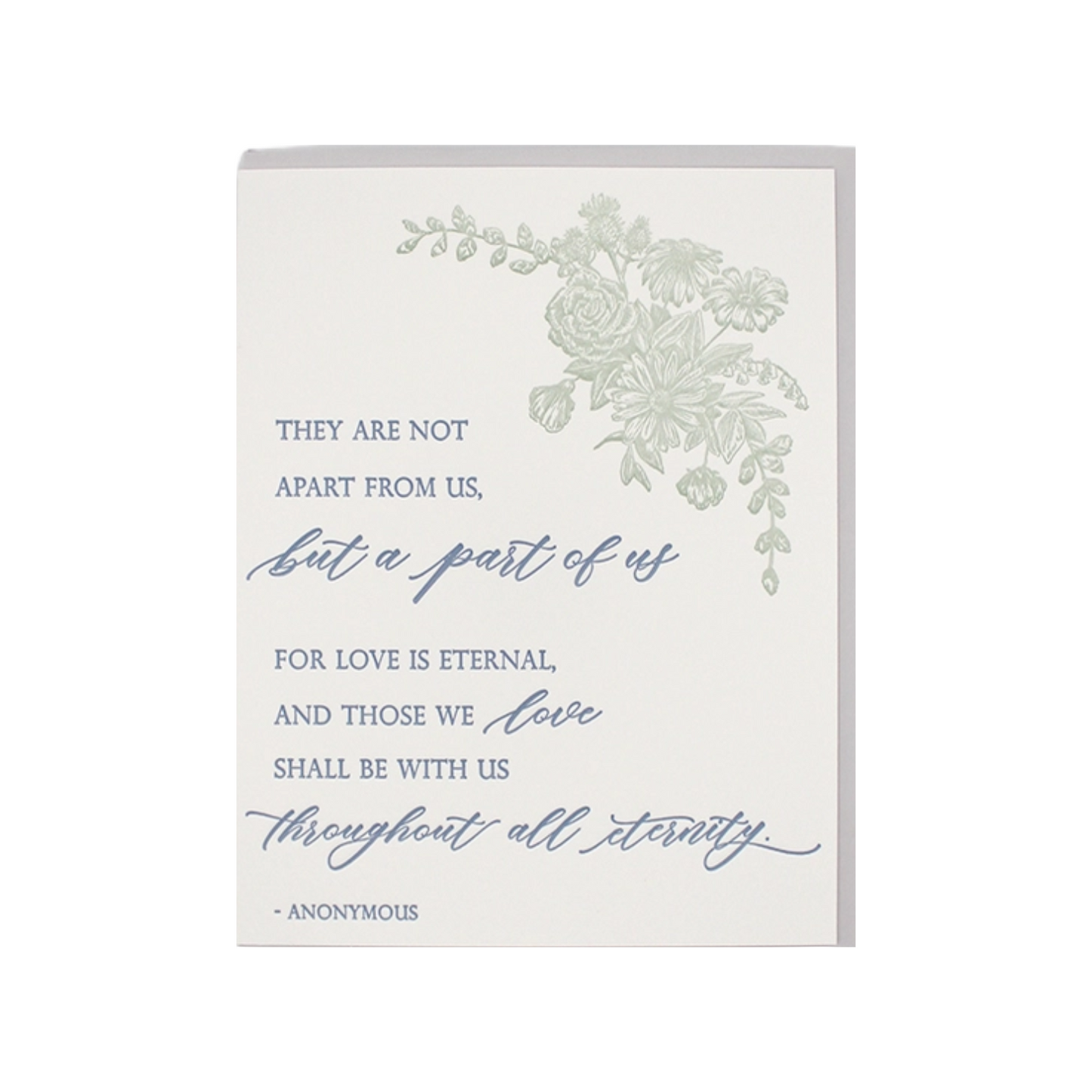 Literary Sympathy Card by Rust Belt Love