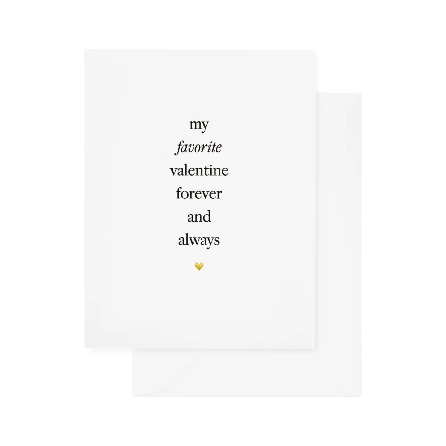 Forever and Always Valentine Card by Sugar Paper