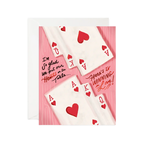 Winning In Love Card by Good JuJu Ink