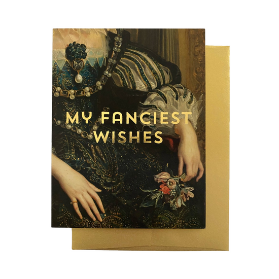 My Fanciest Wishes Card by Billet Doux Cards