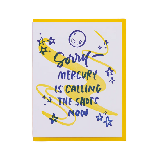Mercury Calling The Shots Cards