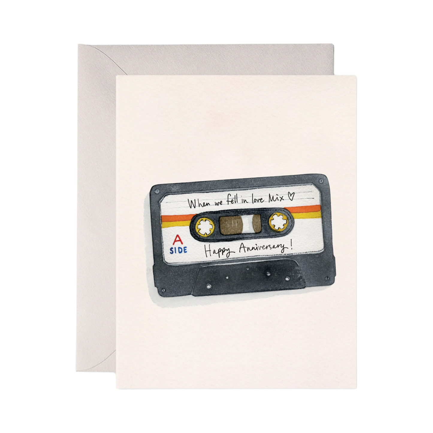 Mix Tape Anniversary Card