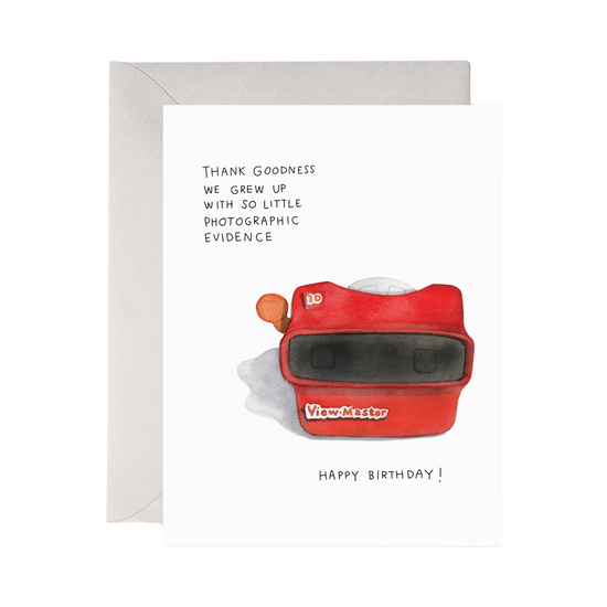 Viewfinder Birthday Card by E. Frances Paper