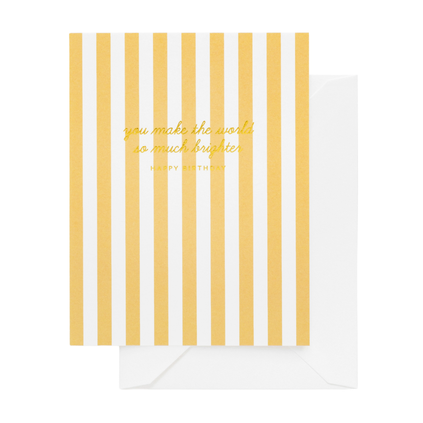 So Much Brighter Birthday Card by Sugar Paper
