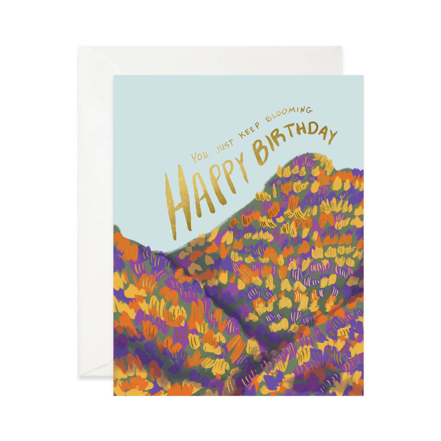 Blooming Birthday Card by Good JuJu Ink
