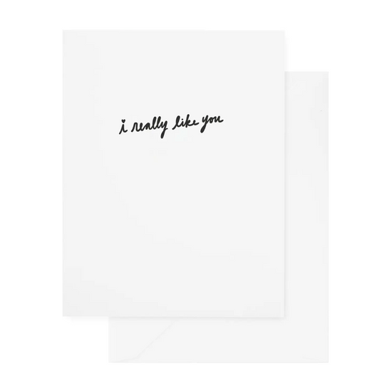 Really Like You Card by Sugar Paper