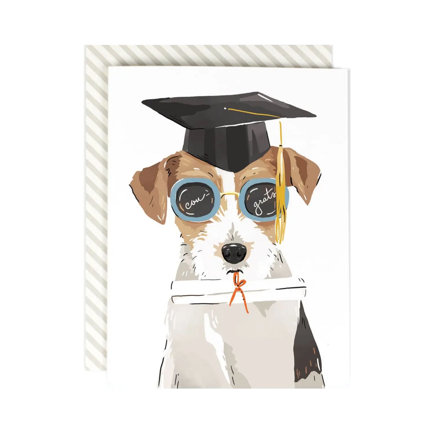 Bright Future Grad Dog Card by Amy Heitman