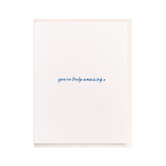 Truly Amazing Card by Dahlia Press